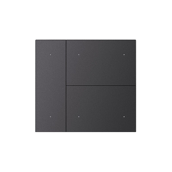Накладка панели Arlight KNX-23-3G-SUF Dark Grey (Backlight) 051095