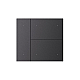 Накладка панели Arlight KNX-23-3G-SUF Dark Grey (Backlight) 051095