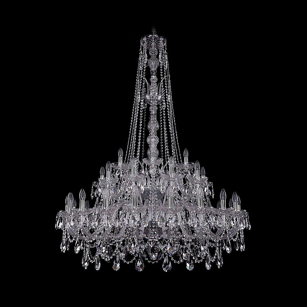 Подвесная люстра Bohemia Ivele 1411/20+10+5/400/XL-155/2d Ni