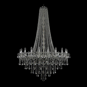 Подвесная люстра Bohemia Ivele Crystal 1415/20/400/h-173 Ni