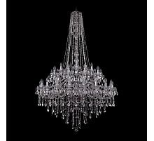 Подвесная люстра Bohemia Ivele Crystal 1415/20+10+5/400/h-185/2d Ni