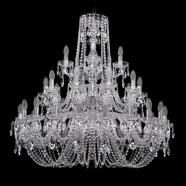 Подвесная люстра Bohemia Ivele 1402/20+10+5/360/3d Ni