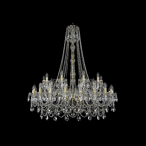 Подвесная люстра Bohemia Ivele Crystal 1411/20+10/400/h-130 G