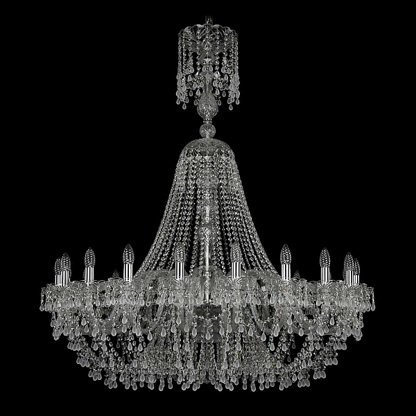 Подвесная люстра Bohemia Ivele 1410/20/400/XL-130 Ni V0300
