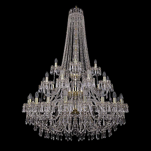 Подвесная люстра Bohemia Ivele Crystal 1403/20+10+5/400/h-160/3d G