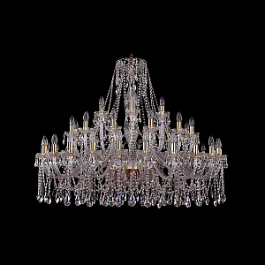 Подвесная люстра Bohemia Ivele Crystal 1413/24+12+6/460 G