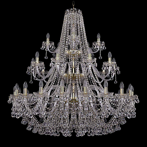 Подвесная люстра Bohemia Ivele Crystal 1409/20+10+5/460/3d G