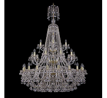 Подвесная люстра Bohemia Ivele Crystal 1409/20+10+5/400/XL-159/3d G