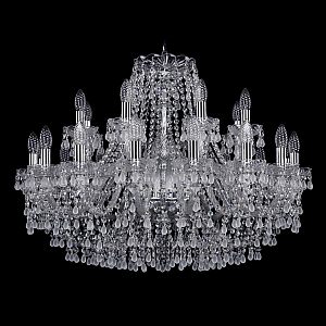 Подвесная люстра Bohemia Ivele Crystal 1410/16+8/300 Ni V0300
