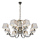Подвесная люстра iLamp Hilton 6943-8+4 CR