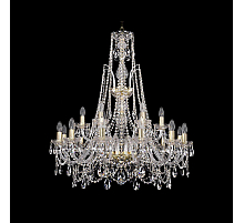 Подвесная люстра Bohemia Ivele Crystal 1411/12+6/300/XL-96 G
