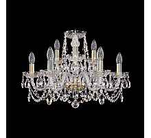 Подвесная люстра Bohemia Ivele Crystal 1402/6+3/195 G