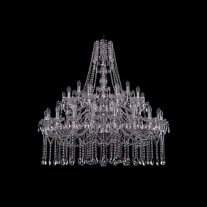 Подвесная люстра Bohemia Ivele Crystal 1413/20+10+5/400/2d Ni