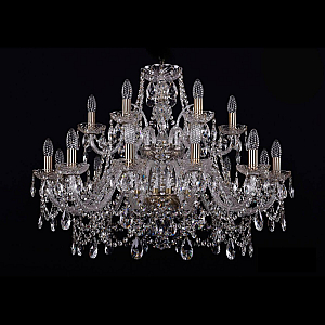 Подвесная люстра Bohemia Ivele Crystal 1411/12+6/300/2d Pa