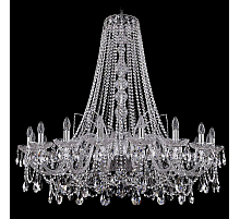 Подвесная люстра Bohemia Ivele Crystal 1411/18/400/h-113 Ni