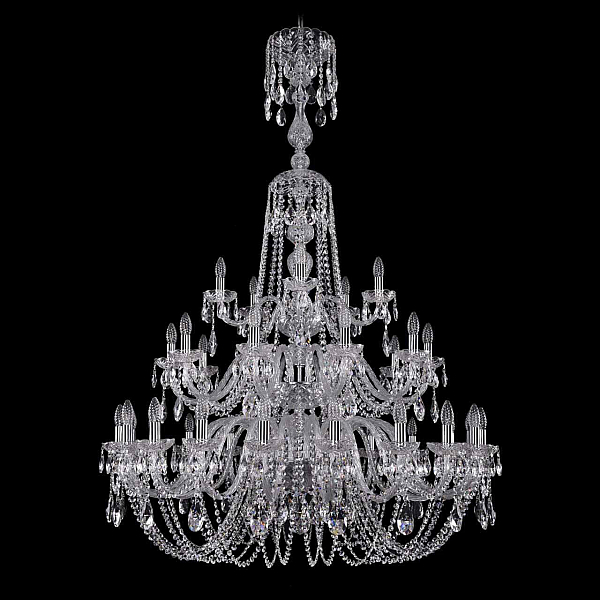 Подвесная люстра Bohemia Ivele 1402/20+10+5/400/XL-158/3d Ni