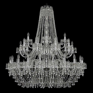 Подвесная люстра Bohemia Ivele Crystal 1410/20+10+5/400/2d Ni V0300