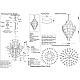 Подвесная люстра Crystal Lux Point SP39