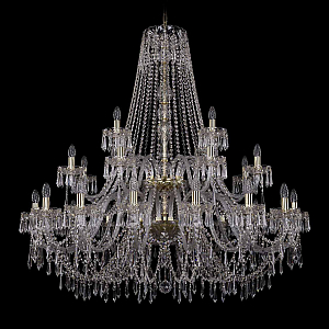 Подвесная люстра Bohemia Ivele Crystal 1403/16+8+4/460/2d G