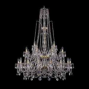 Подвесная люстра Bohemia Ivele Crystal 1411/16+8+4/400/XL-150/2d G