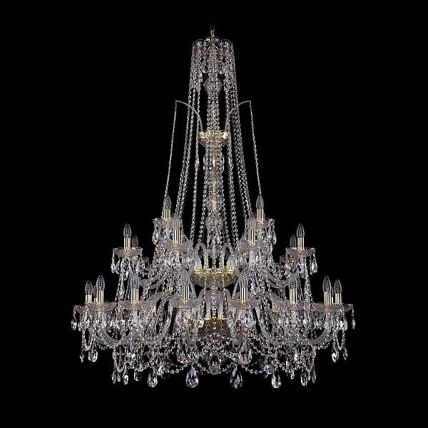 Подвесная люстра Bohemia Ivele 1411/16+8+4/400/XL-150/2d G