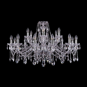 Подвесная люстра Bohemia Ivele Crystal 1413/12+6/360 Ni