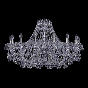 Подвесная люстра Bohemia Ivele Crystal 1409/16/360 Ni