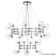 Подвесная люстра Crystal Lux Luxury SP16+8 Chrome