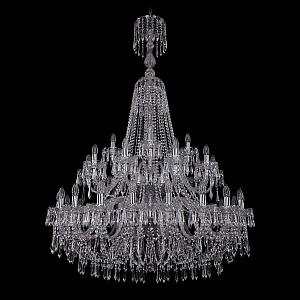 Подвесная люстра Bohemia Ivele Crystal 1403/20+10+5/400/XL-164/2d Ni