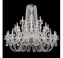 Подвесная люстра Bohemia Ivele Crystal 1402/20+10+5/460 G
