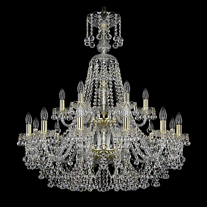 Подвесная люстра Bohemia Ivele Crystal 1409/12+6/300/XL-94/2d G