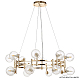 Подвесная люстра Crystal Lux Luxury SP16 Gold