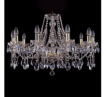 Подвесная люстра Bohemia Ivele Crystal 1413/10/300 G
