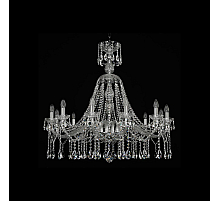 Подвесная люстра Bohemia Ivele Crystal 1413/12/360/XL-100 Ni