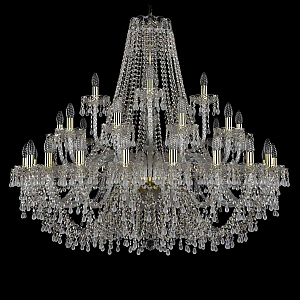 Подвесная люстра Bohemia Ivele Crystal 1410/20+10+5/400 G V0300