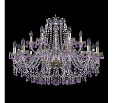 Подвесная люстра Bohemia Ivele Crystal 1410/12+6/300 G V7010