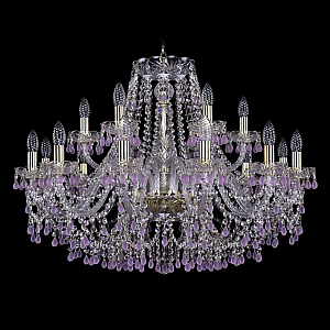 Подвесная люстра Bohemia Ivele Crystal 1410/12+6/300 G V7010