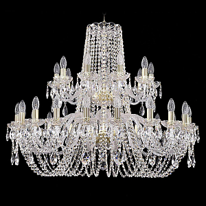Подвесная люстра Bohemia Ivele Crystal 1402/20+10/360/2d G