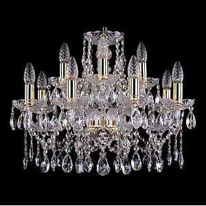 Подвесная люстра Bohemia Ivele Crystal 1413/8+4/200 G