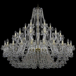 Подвесная люстра Bohemia Ivele Crystal 1409/24+12+6/530 G