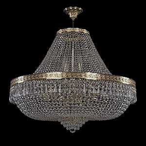 Люстра на штанге Bohemia Ivele Crystal 19271/H1/90IV G