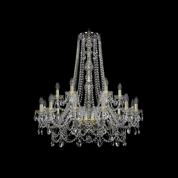 Подвесная люстра Bohemia Ivele 1411/12+6/300/h-94 G