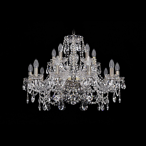 Подвесная люстра Bohemia Ivele Crystal 1411/10+5/240 Pa