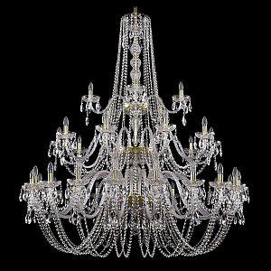 Подвесная люстра Bohemia Ivele Crystal 1402/20+10+5/530/3d G