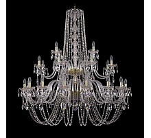 Подвесная люстра Bohemia Ivele Crystal 1402/16+8+4/460/2d G
