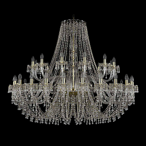 Подвесная люстра Bohemia Ivele Crystal 1410/24+12/530 G V0300