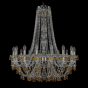 Подвесная люстра Bohemia Ivele Crystal 1410/16/300/h-95 Pa V1003