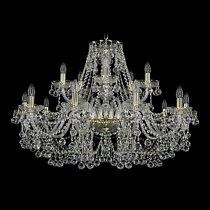 Подвесная люстра Bohemia Ivele Crystal 1409/10+5/360 G