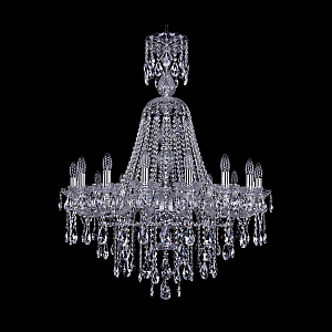 Подвесная люстра Bohemia Ivele Crystal 1415/16/300/XL-108 Ni