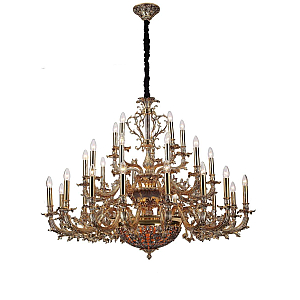 Подвесная люстра Lucia Tucci Firenze 1780.30.3 Antique Gold